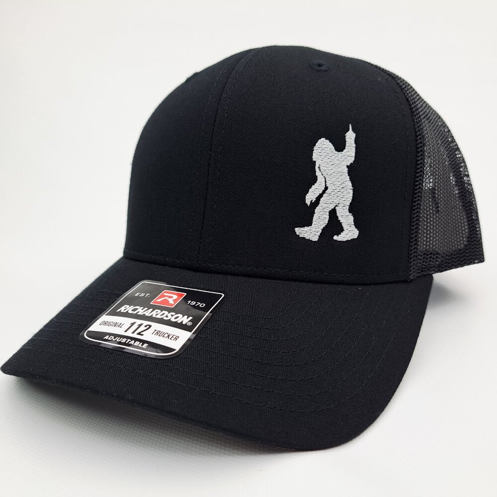 Sasquatch Bigfoot Richardson 112 Trucker Cap Hat Mesh Snapback
